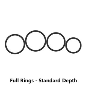 4 Ring Buddy Splint - Full Rings with Standard Depth Option